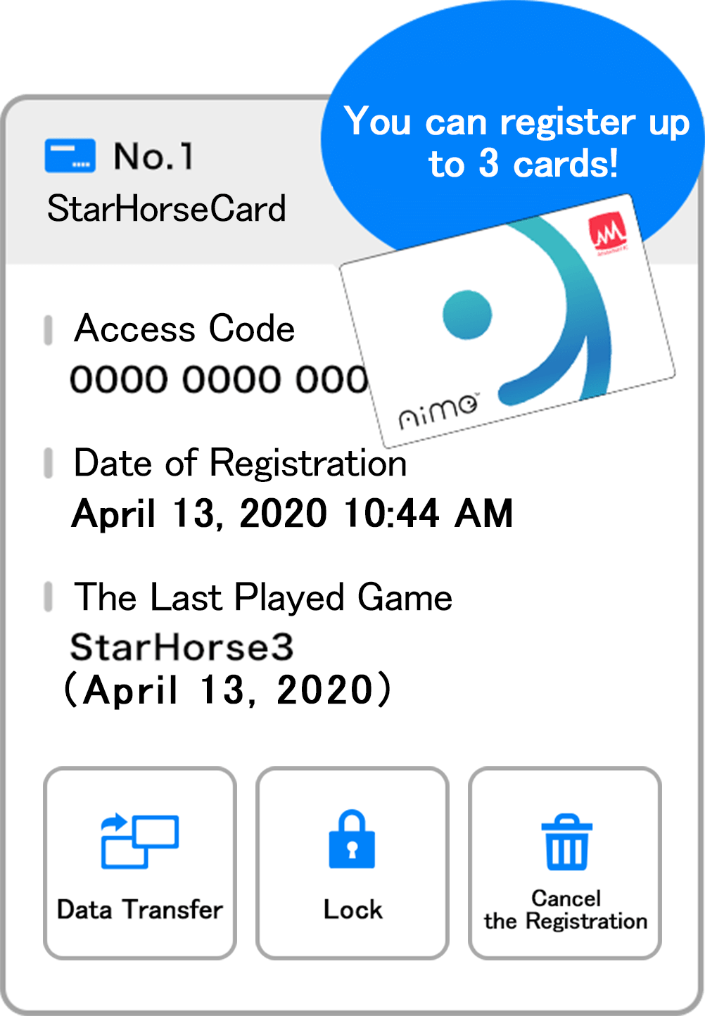 New Aime Card Aimeサービスサイト
